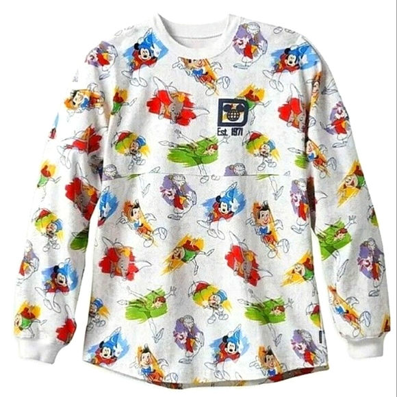 Disney Tops - 🆕️💚 Ink and Paint WDW Spirit Jersey 💙💚❤ XS
